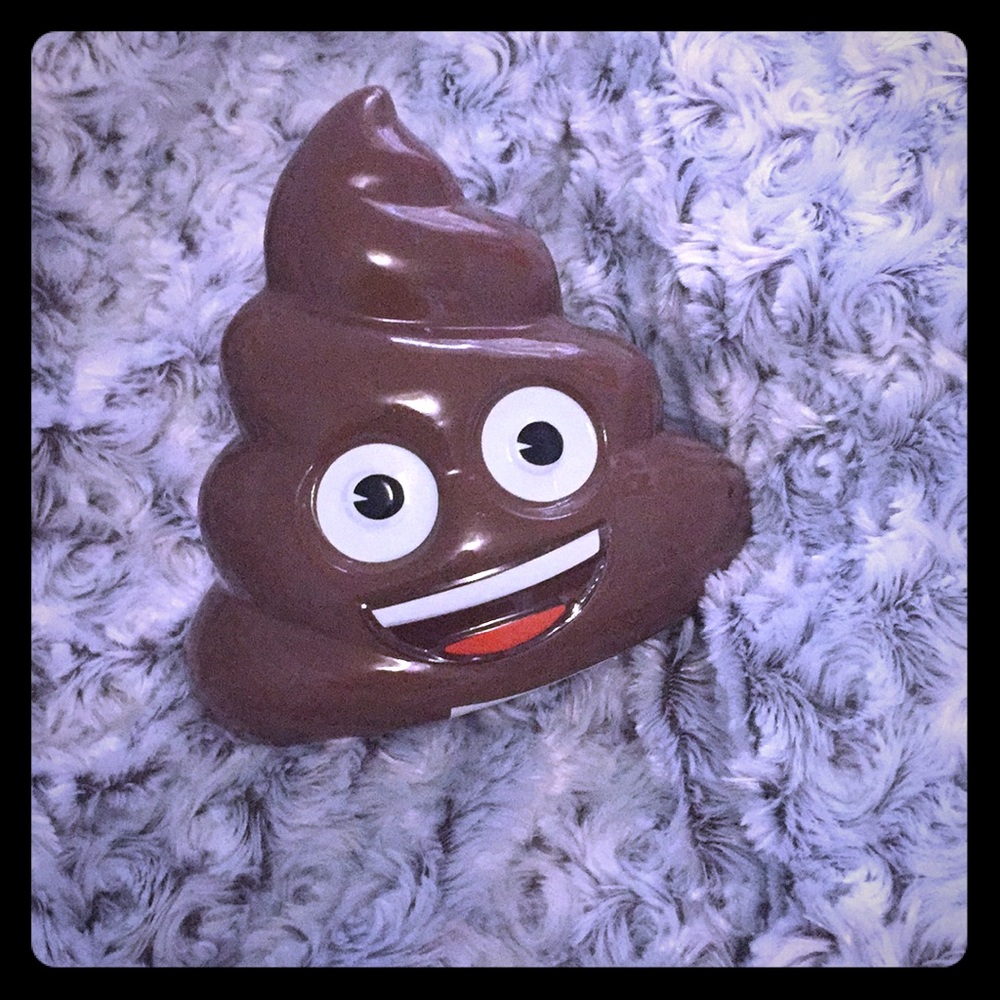 Poop emoji money bank